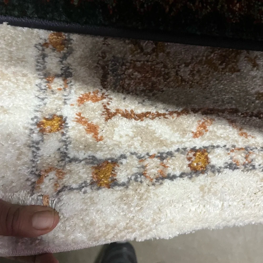 Vintage Style Distressed Area Rug